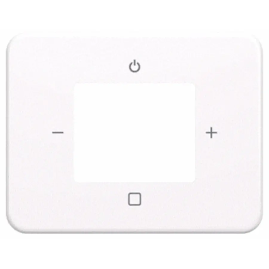 Busch-Jaeger centraalplaat tbv digitale radio Alpha studiowit glans OP=OP (8252-24G-101)