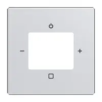 Busch-Jaeger centraalplaat tbv digitale radio Future Linear aluzilver mat (8252-83-101)