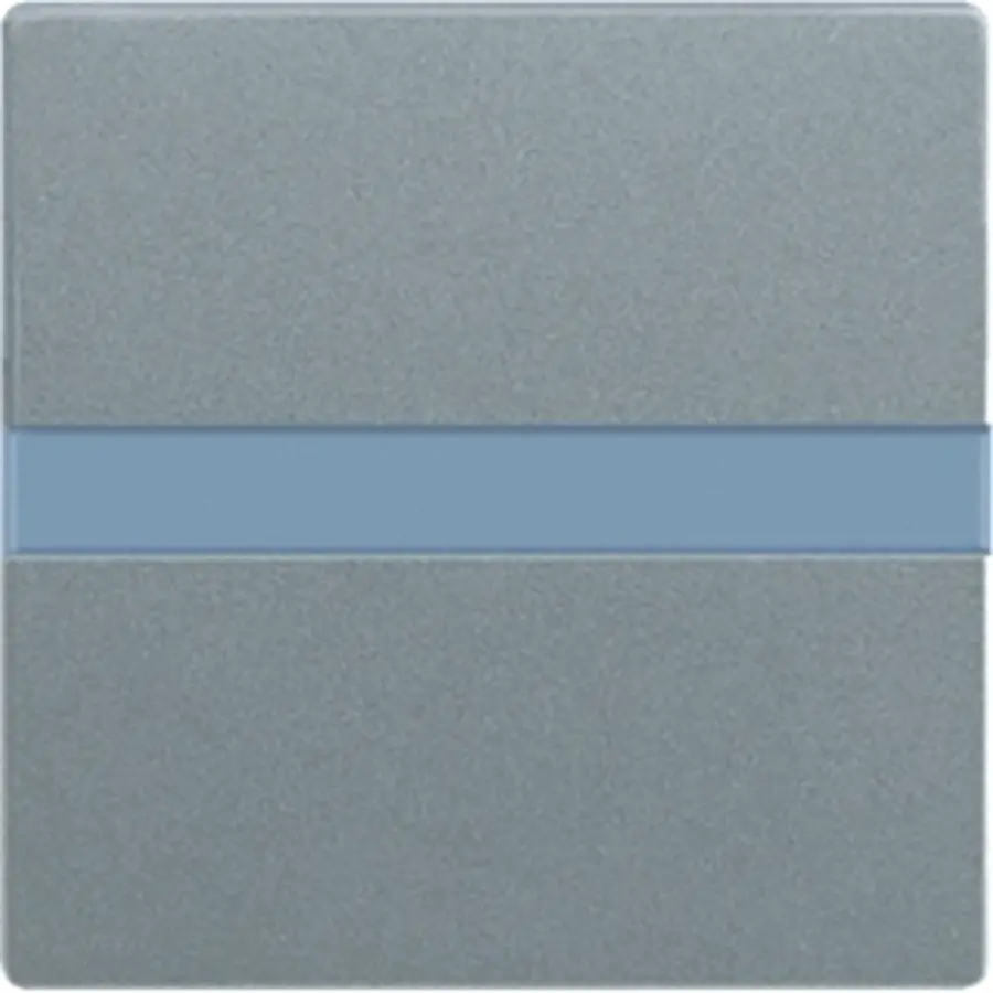 Busch-Jaeger comfortschakelaar flex-bedieningselement met oriëntatieverlichting grijsmetallic (64765-803)