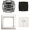Busch-Jaeger LED-dimmersokkel flex 1-voudig complete set met bedieningselement draadloos Balance SI (62851 UJ-914-WL)