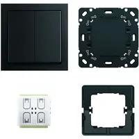 Busch-Jaeger Friends of Hue Smart Switch complete set Future Linear zwart mat (6716 UJ-885)