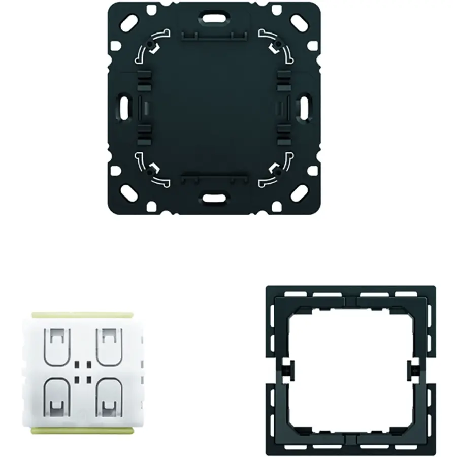 Busch-Jaeger Friends of Hue smart switch sokkel wandzender 2-kanaals Balance SI (6716/01 U-500)