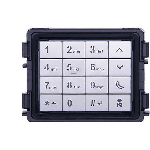 Busch-Jaeger keypad module alu (51381K-A) Busch-Jaeger keypad module alu (51381K-A)