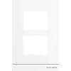 Busch-Jaeger busch welcome raam wit 2v (41392CF-W-03)