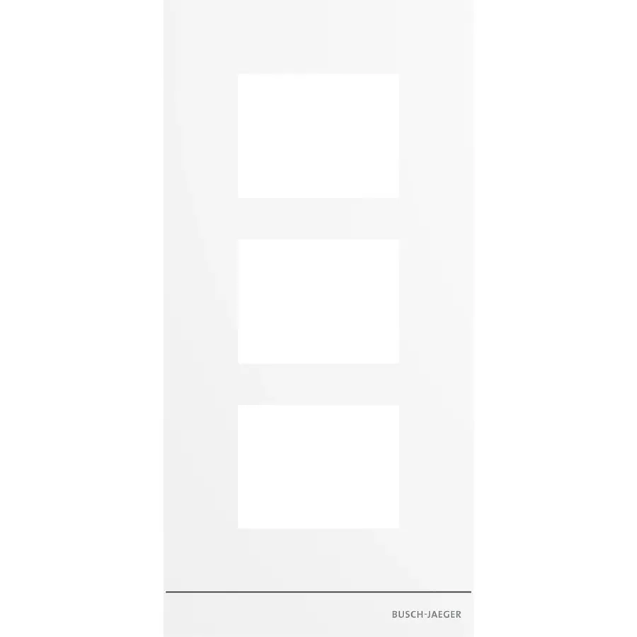 Busch-Jaeger busch welcome raam wit 3v (41393CF-W-03)