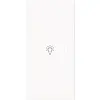 Busch-Jaeger bedieningswip links symbool licht tbv bedieningselement flex 2-voudig Art Linear studiowit glans (6231-21-44G)