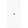 Busch-Jaeger bedieningswip rechts symbool licht tbv bedieningselement flex 2-voudig Art Linear studiowit glans (6231-22-44G)