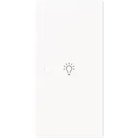 Busch-Jaeger bedieningswip rechts symbool licht tbv bedieningselement flex 2-voudig Art Linear studiowit glans (6231-22-44G)