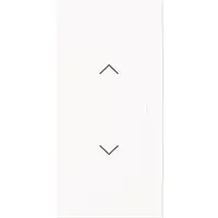 Busch-Jaeger bedieningswip links of rechts met pijlsymbolen tbv bedieningselement flex 2-voudig Art Linear studiowit glans (6232-20-44G)