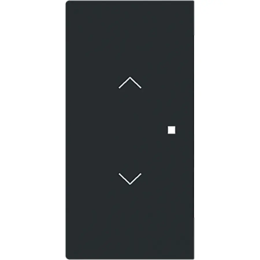Busch-Jaeger bedieningswip links of rechts met pijlsymbolen tbv bedieningselement flex 2-voudig Art Linear zwart mat (6232-20-45M)