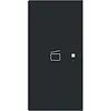 Busch-Jaeger bedieningswip links symbool scene tbv bedieningselement flex 2-voudig Art Linear zwart mat (6233-21-45M)
