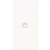 Busch-Jaeger bedieningswip rechts symbool scene tbv bedieningselement flex 2-voudig Art Linear studiowit glans (6233-22-44G)