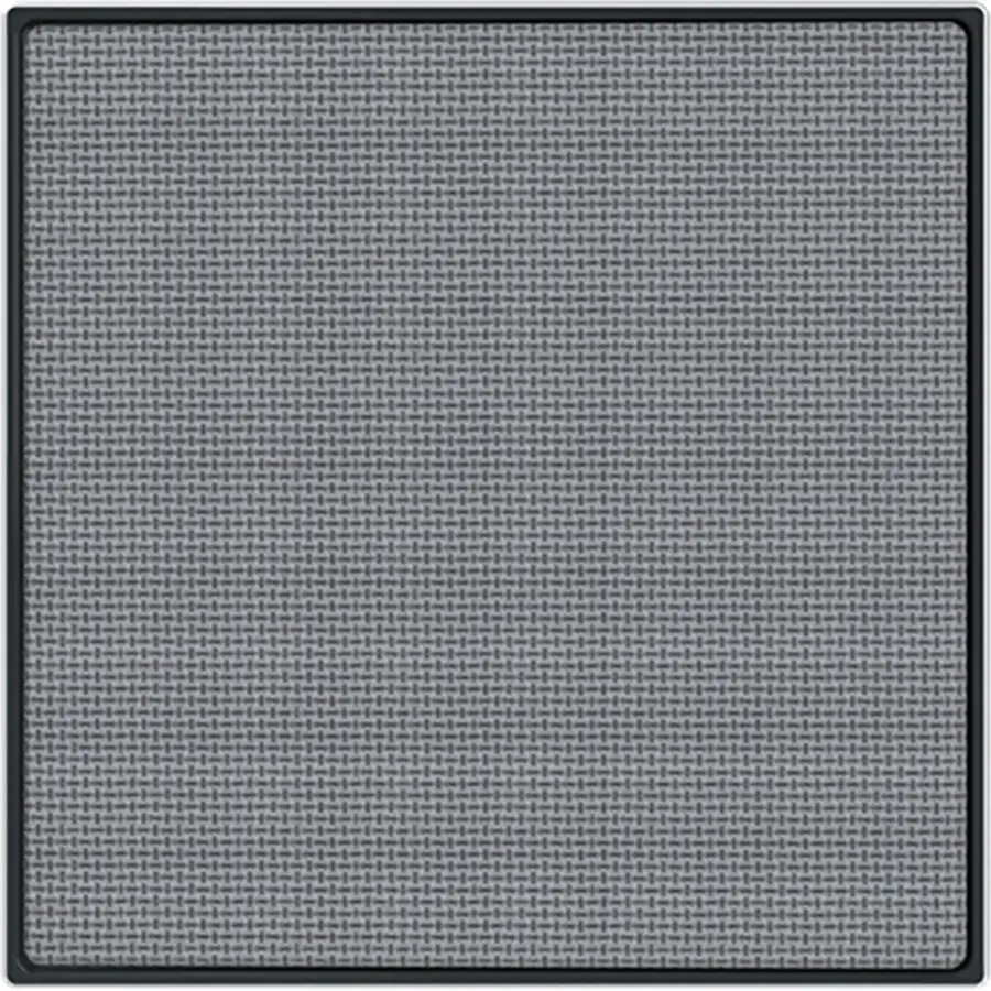 Busch-Jaeger centraalplaat voor luidspreker Art Linear zwart mat (8253-45G)