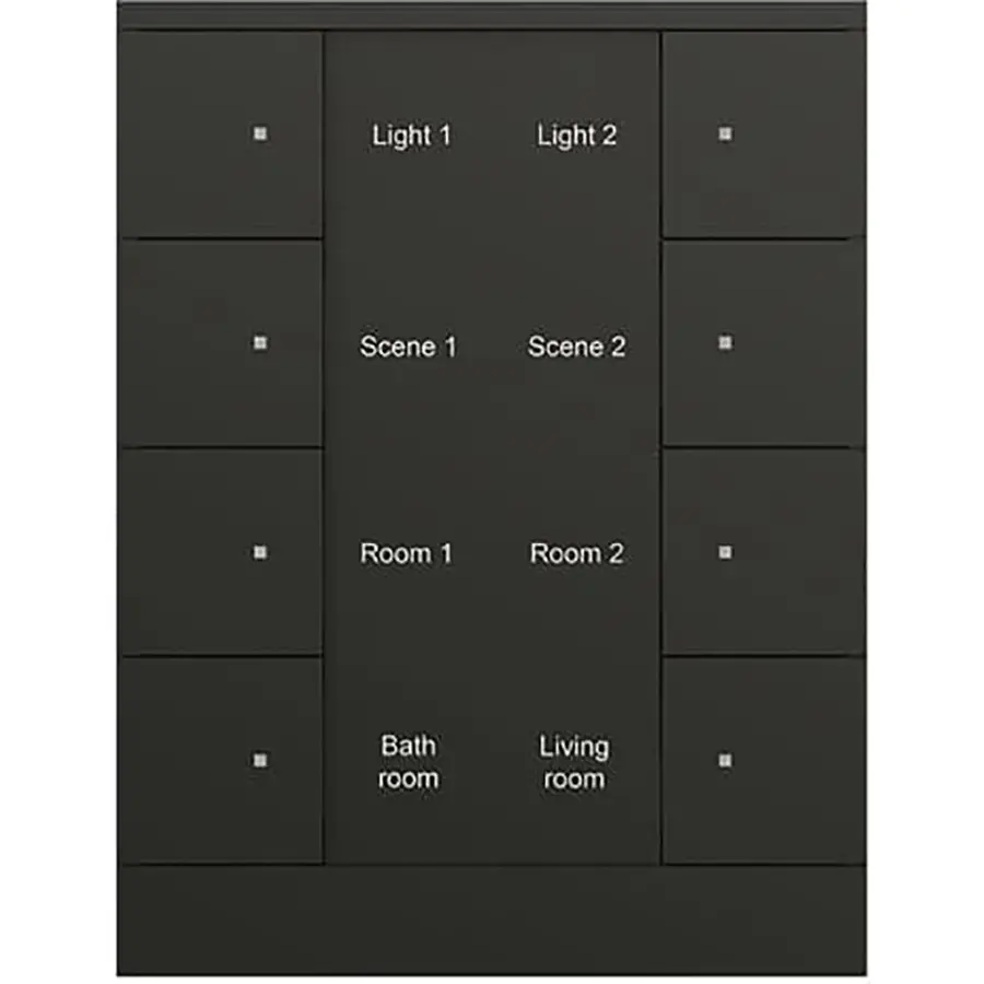 Busch-Jaeger bedienings sensor knx mzw 8f (SB/U8.0.1-885)