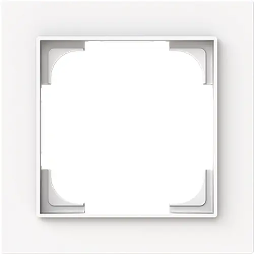 Busch-Jaeger afdekraam 1-voudig Art Linear studiowit mat (1721-44M)