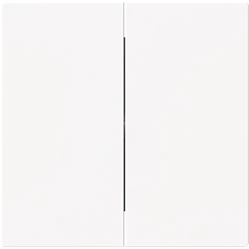 Busch-Jaeger schakelwip 2-voudig Art Linear studiowit mat (1785-44M)