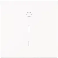 Busch-Jaeger schakelwip met opdruk en controlevenster Art Linear studiowit mat (1788-44M)