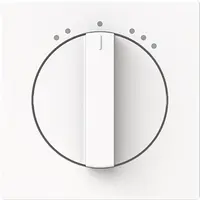 Busch-Jaeger draaiknop driestandenschakelaar Art Linear studiowit mat (1740 DRL-44M-503)
