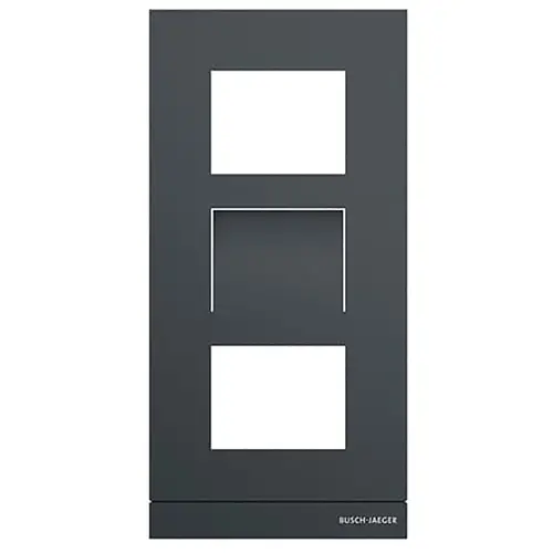 Busch-Jaeger frame outdoor-station type 1/3 (41383CF-B-03) Busch-Jaeger frame outdoor-station type 1/3 (41383CF-B-03)