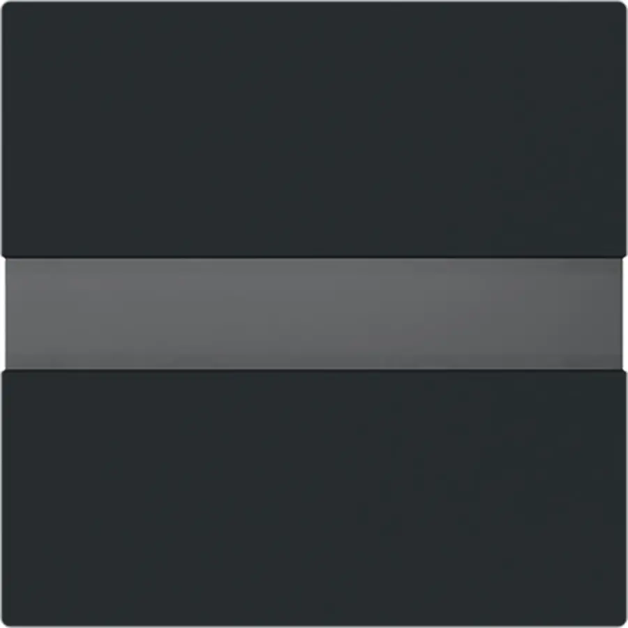 Busch-Jaeger comfortschakelaar flex-bedieningselement met oriëntatieverlichting Art Linear zwart mat (64765-45M)