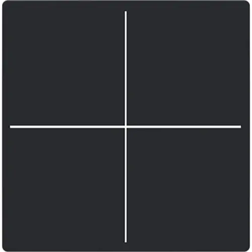 Busch-Jaeger cpl v keypad 4v f/s -matzwart (LFW/A.4.63.11-885)