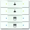 Busch-Jaeger knx sen multifun 4/8v mwit (6127/02-884)