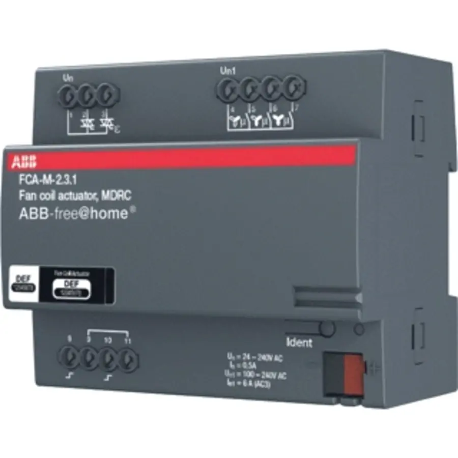 Busch-Jaeger fah fancoilaktor dinrail (6255/2.3)