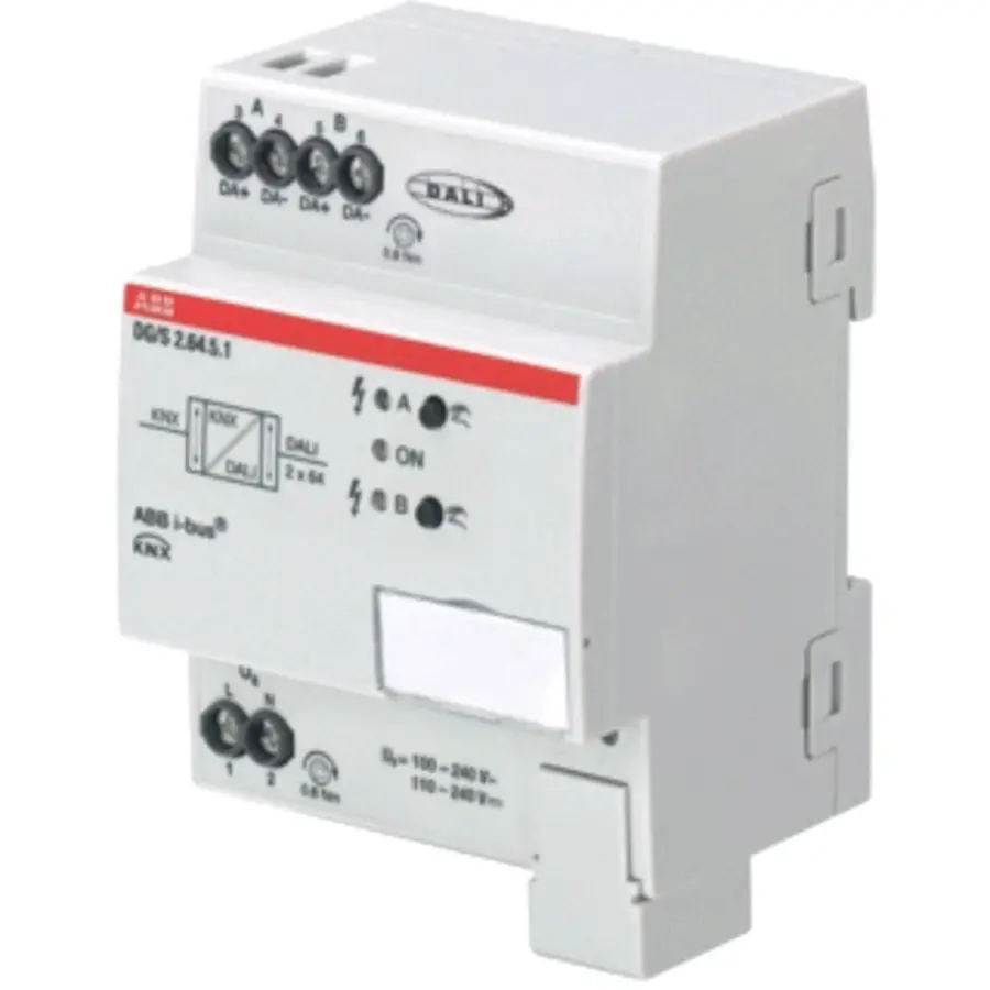 Busch-Jaeger dali gatew knx 2v 2x 64 bal (DG/S2.64.5.1)