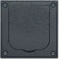 Busch-Jaeger inbouwbehuizing leeg met klapdeksel 86 x 86 x 58 mm voor wandmontage (1705 U-101)