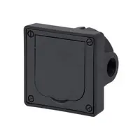 Busch-Jaeger inbouwbehuizing leeg met klapdeksel 86 x 86 x 58 mm voor wandmontage (1705 U-101)