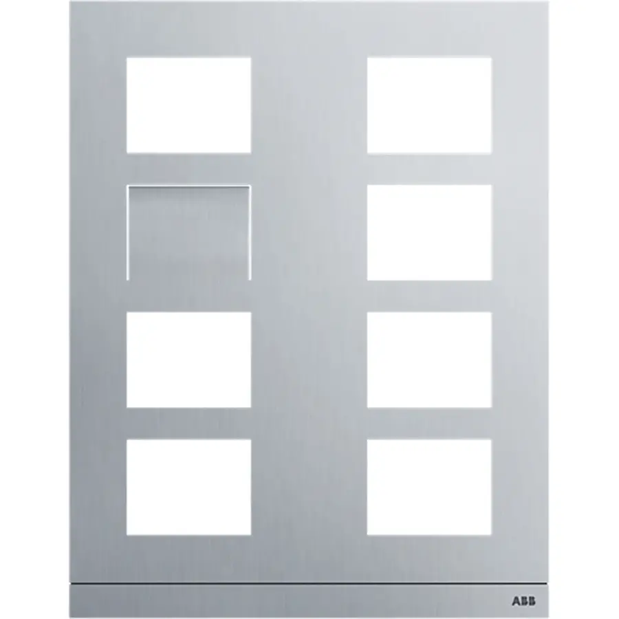 Busch-Jaeger frame video outd 2/4 alu (41388CF-A)