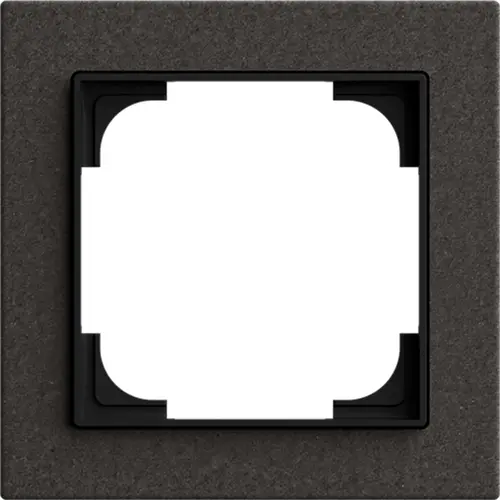 Busch-Jaeger afdekraam 1-voudig Art Linear papier zwart (1721-4045) Busch-Jaeger afdekraam 1-voudig Art Linear papier zwart (1721-4045)