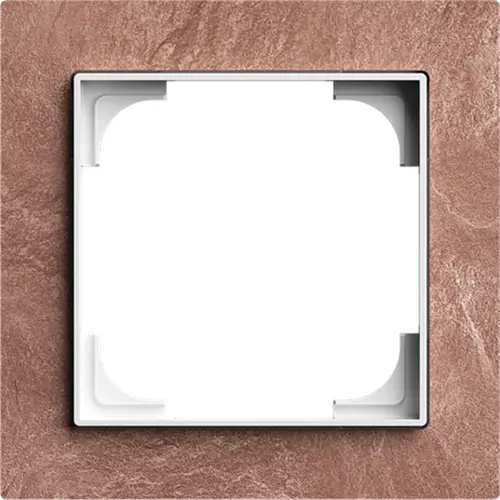 Busch-Jaeger afdekraam 1-voudig Art Linear leisteen Terra Rosso (1721-4097) Busch-Jaeger afdekraam 1-voudig Art Linear leisteen Terra Rosso (1721-4097)