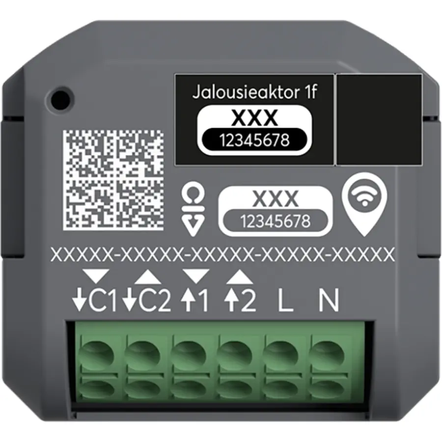Busch-Jaeger jaloezieactor 1-voudig fm wl (62831 U-WL)