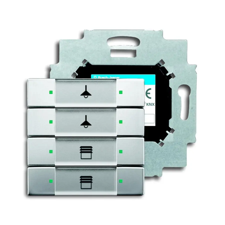 Busch-Jaeger knx sens 4v m bau pure-rvs (6127/01-866)