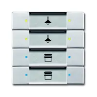 Busch-Jaeger knx sen multifun 4/8v aluzi (6127/02-83)