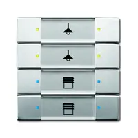 Busch-Jaeger knx sen multifun 4/8v rvs (6127/02-866)