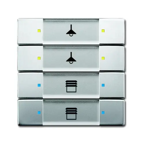 Busch-Jaeger knx sen multifun 4/8v rvs (6127/02-866) Busch-Jaeger knx sen multifun 4/8v rvs (6127/02-866)
