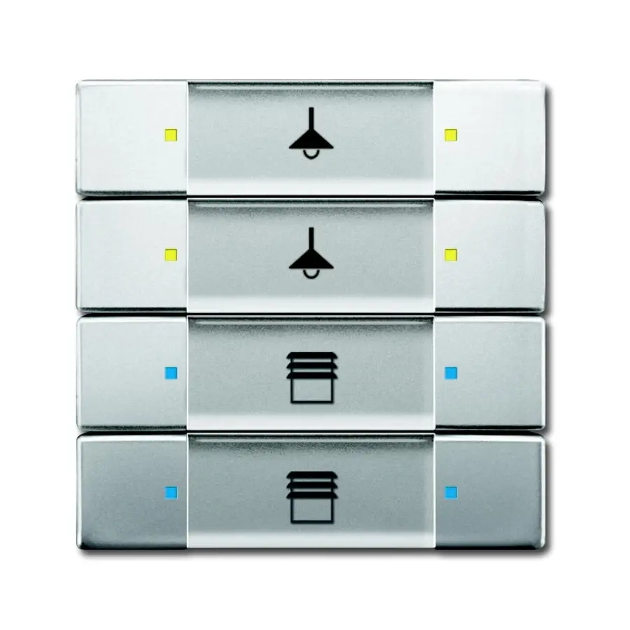 Busch-Jaeger knx sen multifun 4/8v rvs (6127/02-866)