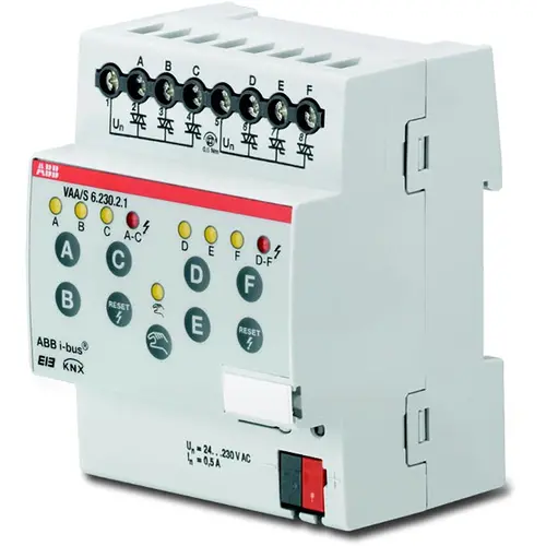 Busch-Jaeger knx verwarmingsakt 6x230v (VAA/S6.230.2.1) Busch-Jaeger knx verwarmingsakt 6x230v (VAA/S6.230.2.1)