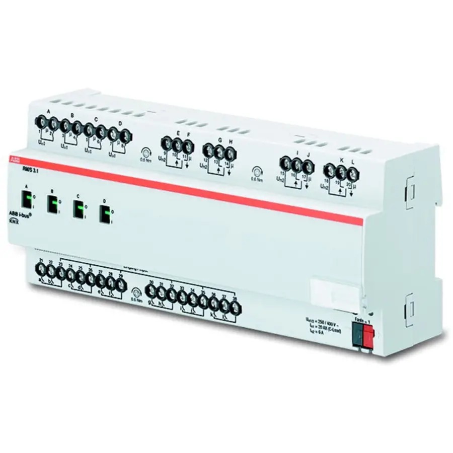 Busch-Jaeger knx ruimtemaster 2x4v/1x12v (RM/S3.1)