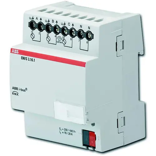 Busch-Jaeger knx energiemonmod 3v 16/20a (EM/S3.16.1) Busch-Jaeger knx energiemonmod 3v 16/20a (EM/S3.16.1)