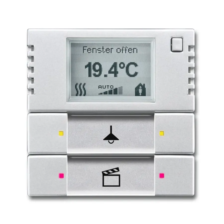 Busch-Jaeger knx bed elem 2/4v f-aluzil (6128/28-83)