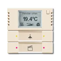 Busch-Jaeger knx bed elem 2/4v f-ivoor (6128/28-82)