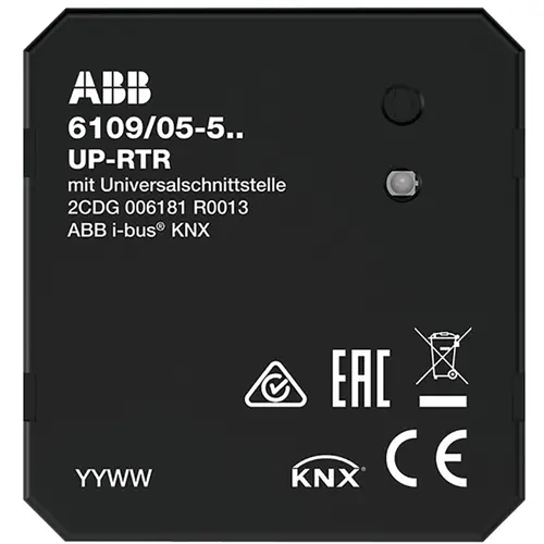 Busch-Jaeger knx rtr 5v uni ingang inb (6109/05-500) Busch-Jaeger knx rtr 5v uni ingang inb (6109/05-500)