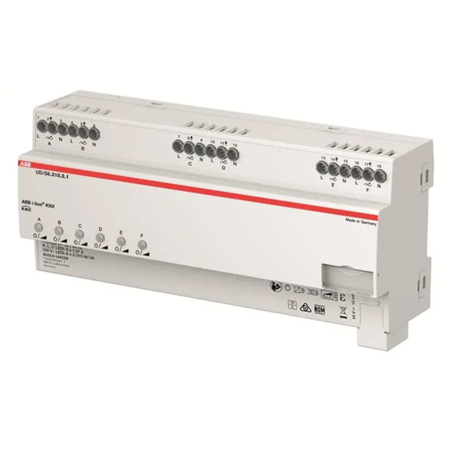 Busch-Jaeger led-dim actuator 6x315w (UD/S6.315.2.1)