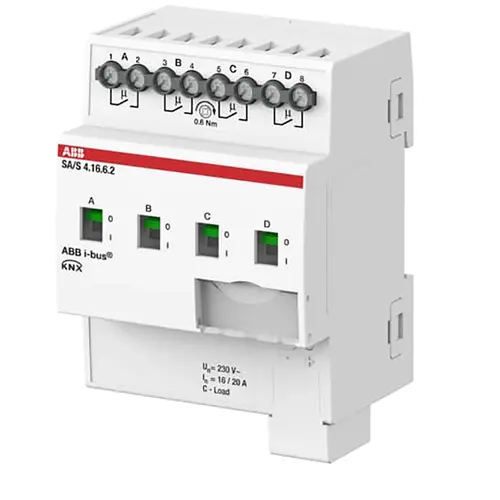 Busch-Jaeger schak act prof knx 4v 16amp (SA/S4.16.6.2)