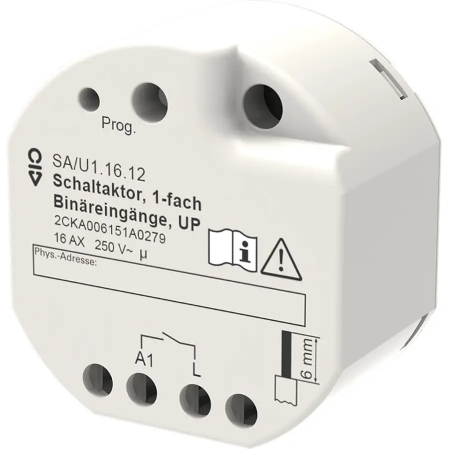 Busch-Jaeger schakelactor bussysteem (SA/U1.16.12)
