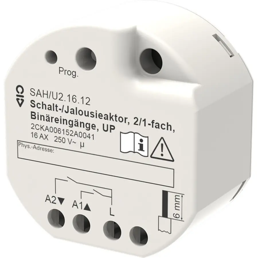 Busch-Jaeger schakelactor bussysteem (SAH/U2.16.12)