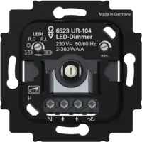 Busch-Jaeger draaidimmer universeel LED 2-100 Watt (6523 UR-104)